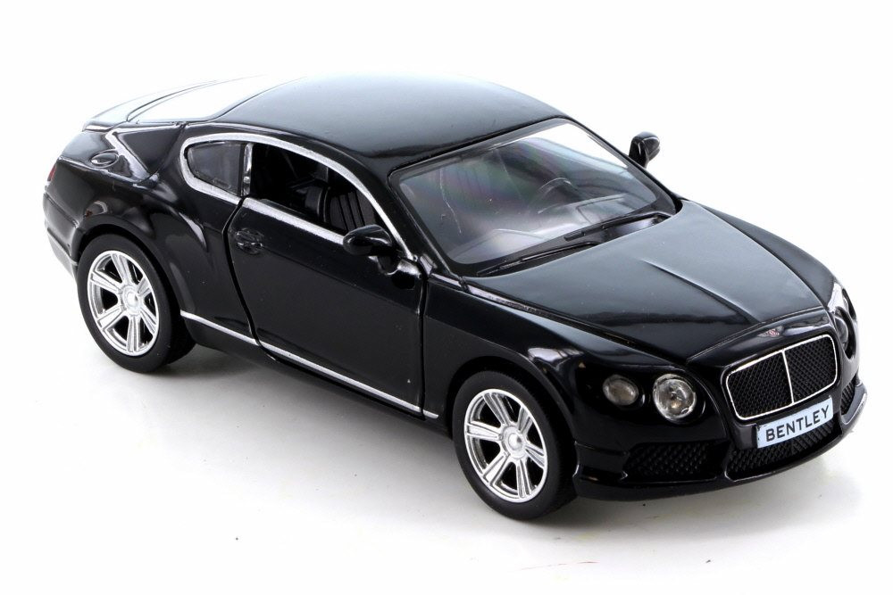 Bentley Contenental GT V8, Black - RMZ City 555021 - Diecast Model Toy Car