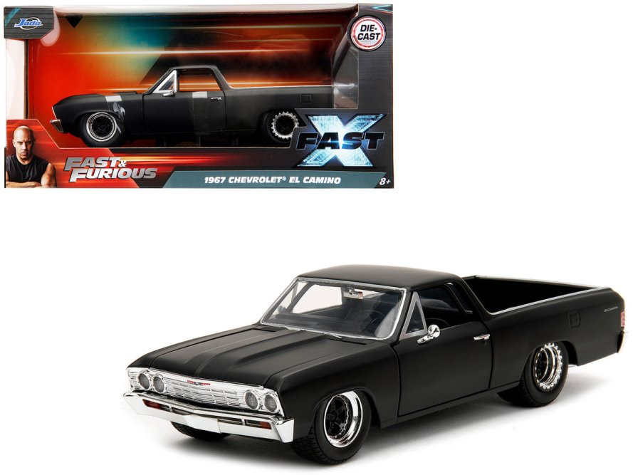 1967 Chevy El Camino, Fast & Furious - Jada Toys 34413 - 1/24 Scale Diecast Model Toy Car