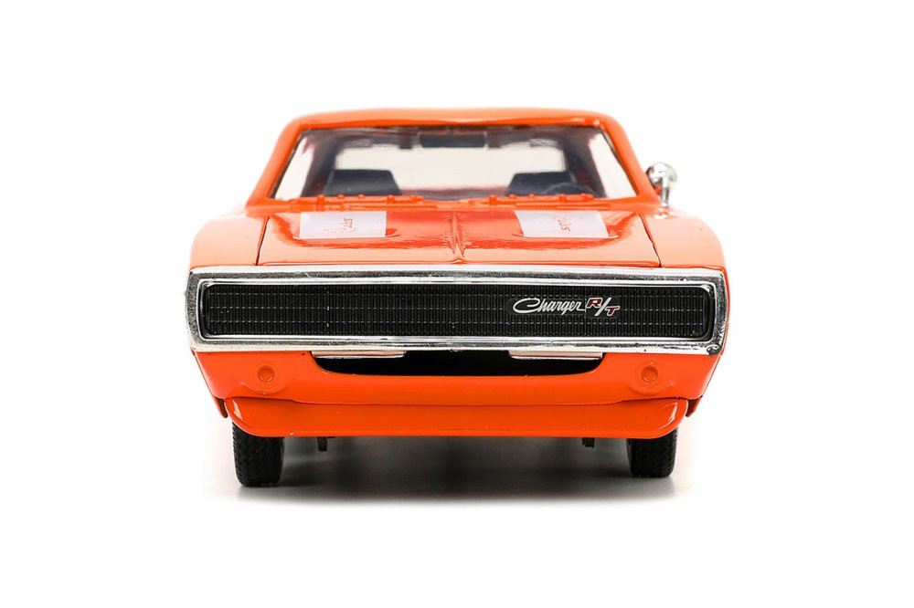 1968 Dodge Charger R/T SRT, Orange - Jada Toys 34197 - 1/24