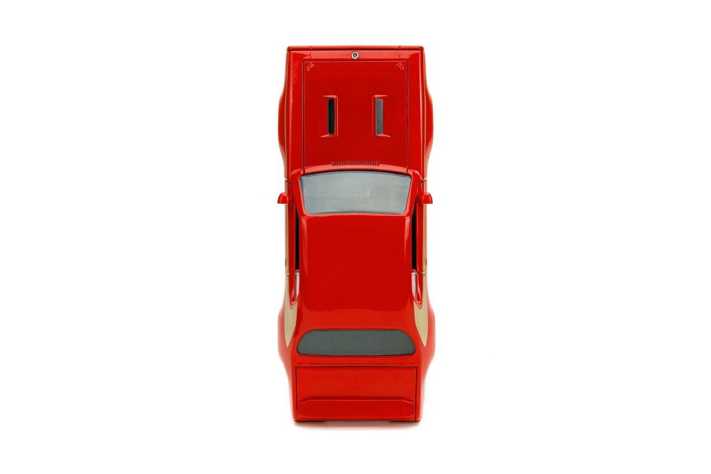 1972 Plymouth GTX, Red - Jada Toys 34206/4 - 1/24 Scale Diecast Model Toy Car