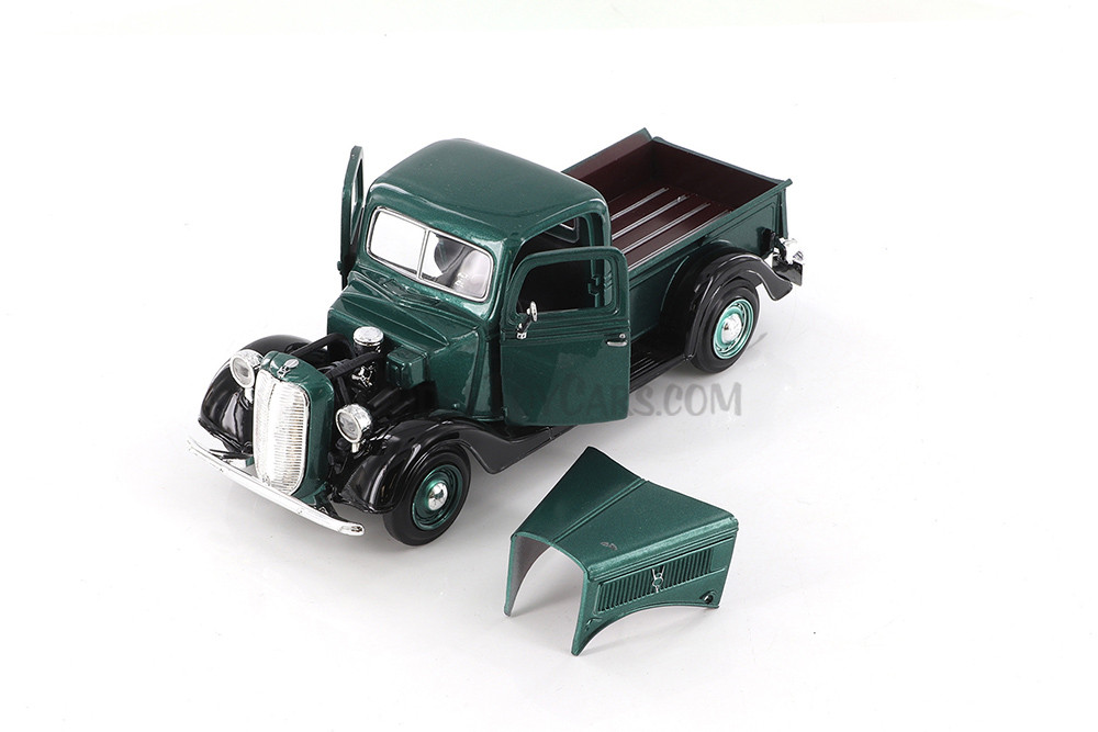 1937 Ford Pickup, Green - Showcasts 77233GN - 1/24 Scale Diecast Model Toy Car