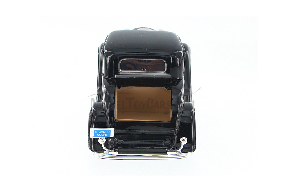 1932 Ford Coupe , Black - Showcasts 77251/BK - 1/24 Scale Diecast Model Toy Car