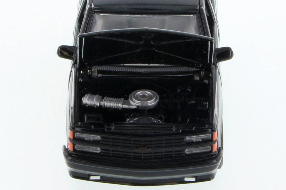 1992 Chevy 454 SS, Black - Showcasts 77203BK - 1/24 Scale Diecast Model Toy Car