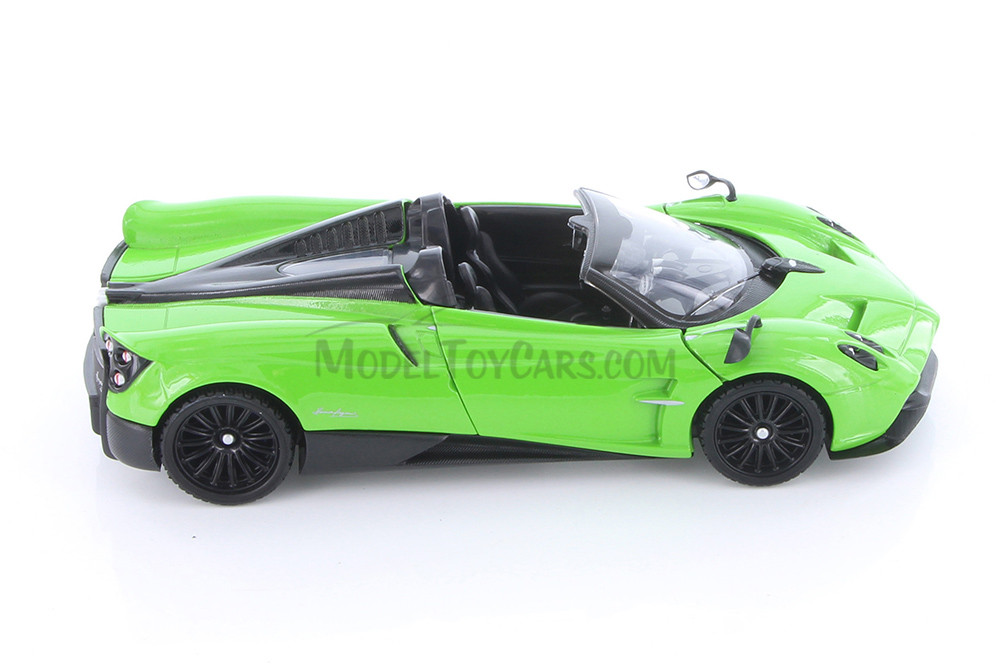 Pagani Huayra Roadster, Green - Showcasts 71354GN - 1/24 Scale Diecast Model Toy Car