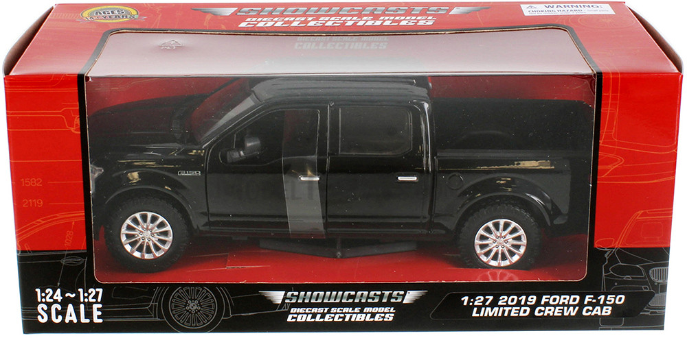 2019 Ford F-150 Limited Crew Cab, Black - Showcasts® 71364BK - 1