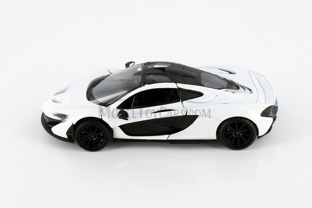 McLaren P1, White - Showcasts 71325WT - 1/24 Scale Diecast Model Toy Car