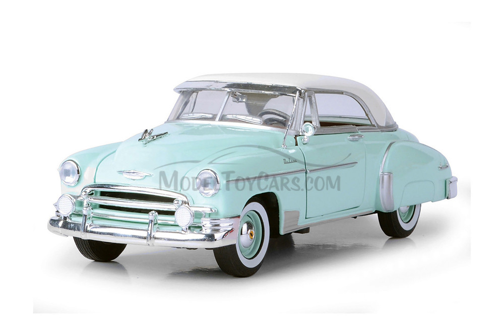 1950 Chevy Bel Air, Green - Showcasts 77268GN - 1/24 Scale Diecast Model Toy Car