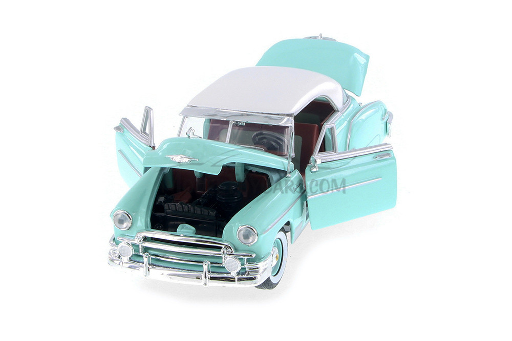 1950 Chevy Bel Air, Green - Showcasts 77268GN - 1/24 Scale Diecast Model Toy Car