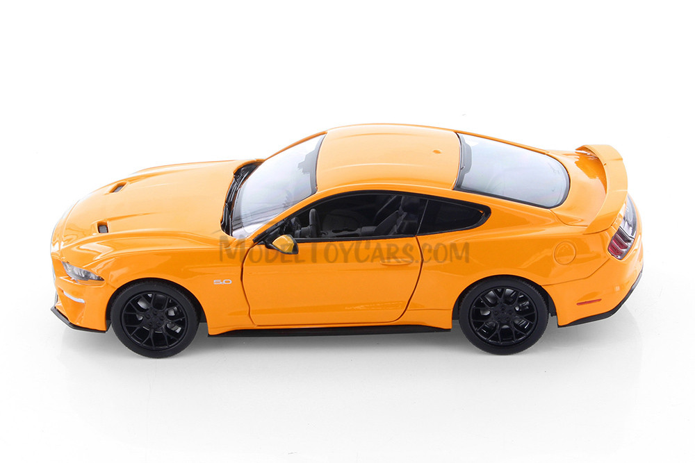 2018 Ford Mustang GT, Orange - Showcasts 71352OR - 1/24 Scale Diecast Model Toy Car