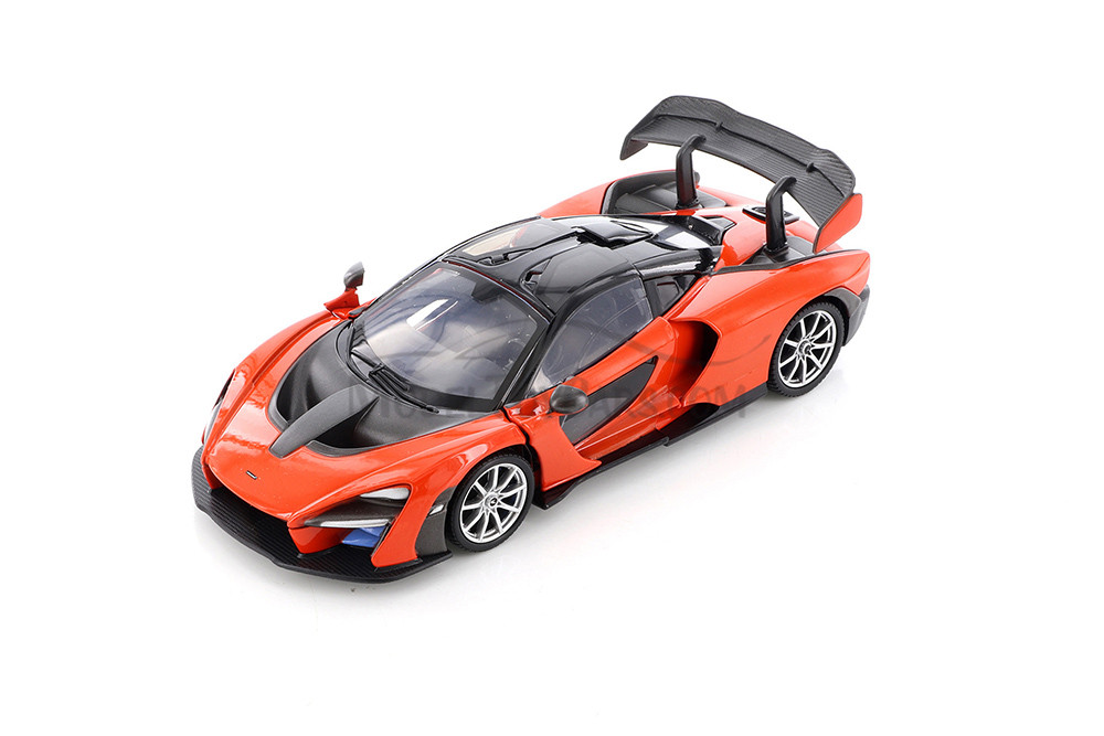 McLaren Senna, Orange - Showcasts 71355OR - 1/24 Scale Diecast Model Toy Car