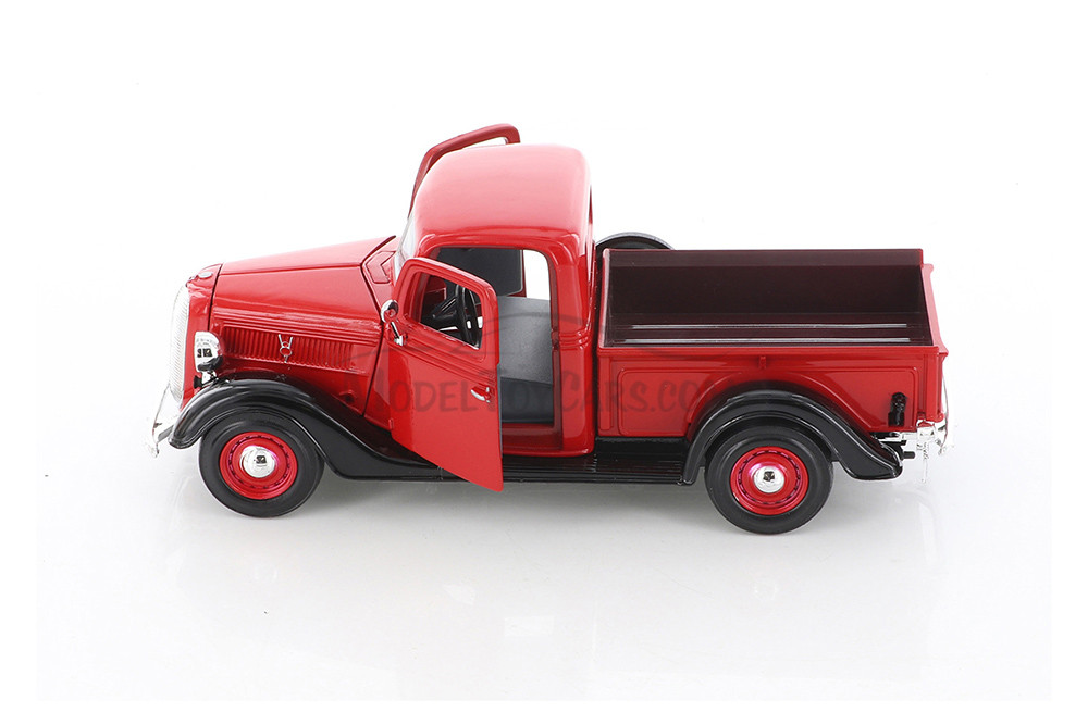 1937 Ford Pickup, Red - Showcasts 77233D - 1/24 Scale Diecast Model Toy Car (1 car, no box)