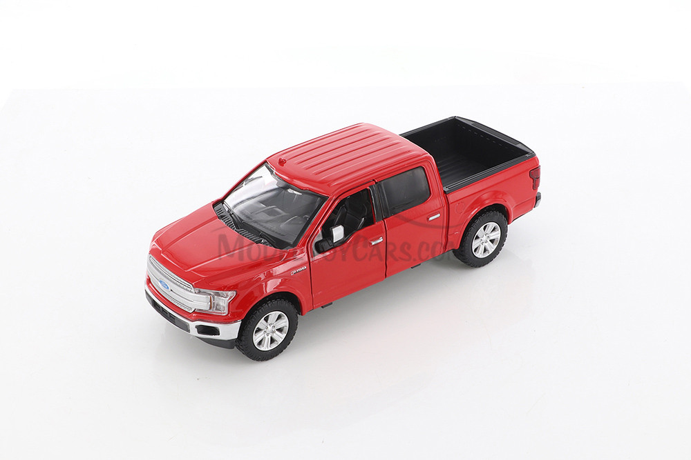 2019 Ford F-150 Lariat Crew Cab, Red - Showcasts 71363/4D - 1/27 Scale Diecast Model Toy Car (1 car, no box)