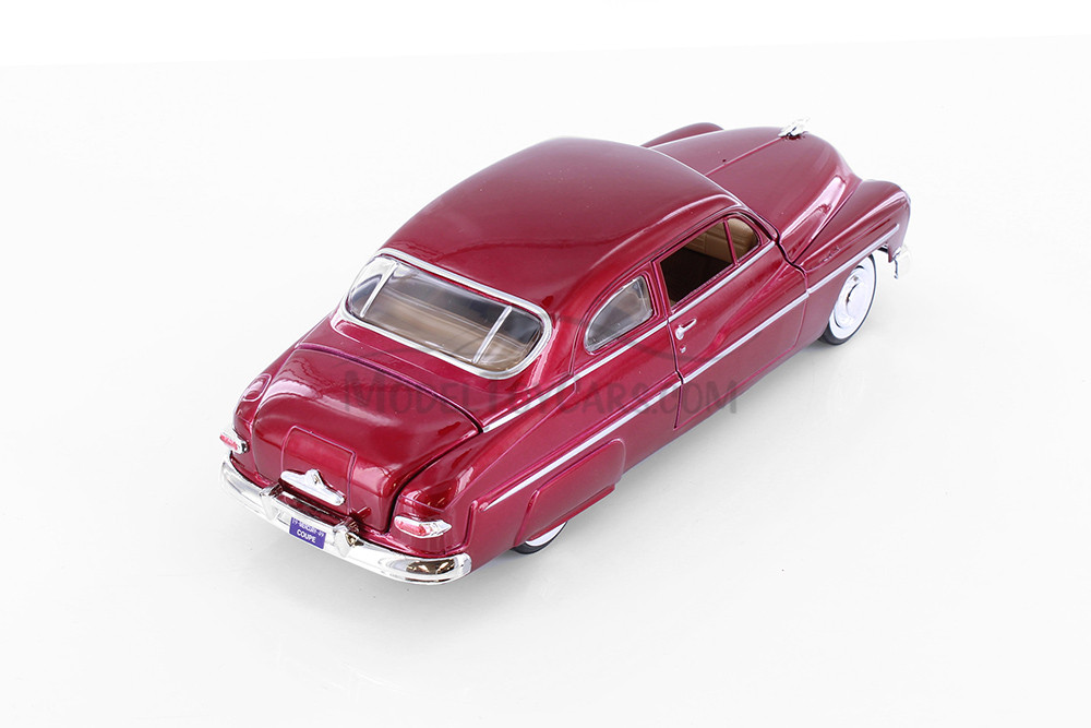 1949 Mercury Coupe , Red - Showcasts 77225D - 1/24 Scale Diecast Model Toy Car (1 car, no box)