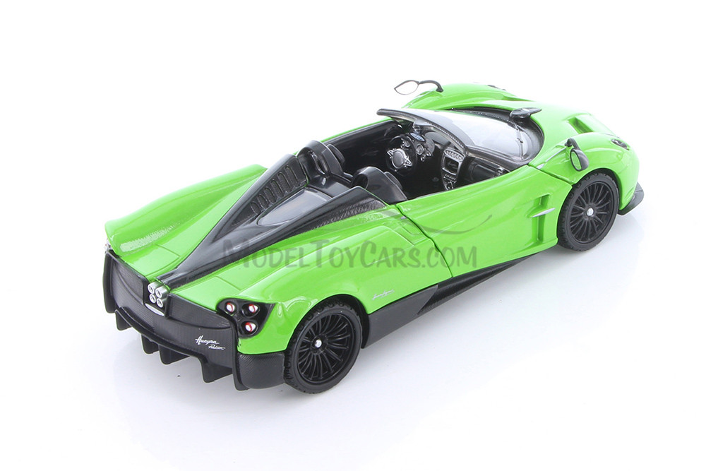 Pagani Huayra Roadster, Green - Showcasts 71354D - 1/24 Scale Diecast Model Toy Car (1 car, no box)