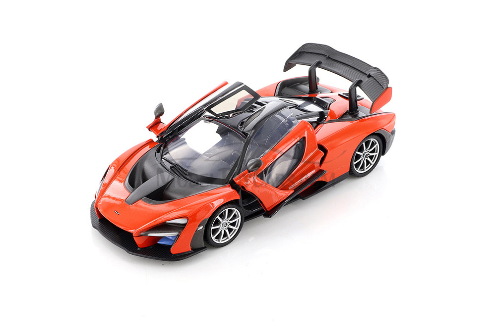 McLaren Senna, Orange - Showcasts 71355D - 1/24 Scale Diecast