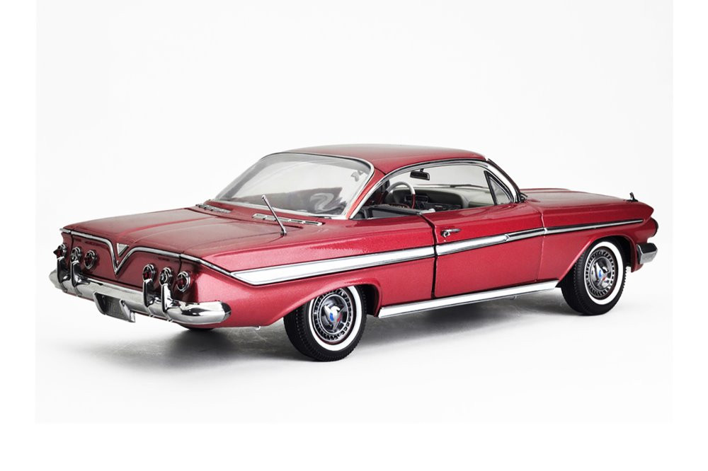 1961 Chevy Impala Sport Coupe, Red - Sun Star SS2108 - 1/18