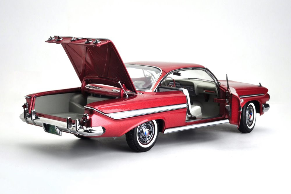 1961 Chevy Impala Sport Coupe, Red - Sun Star SS2108 - 1/18 Scale Diecast Model Toy Car