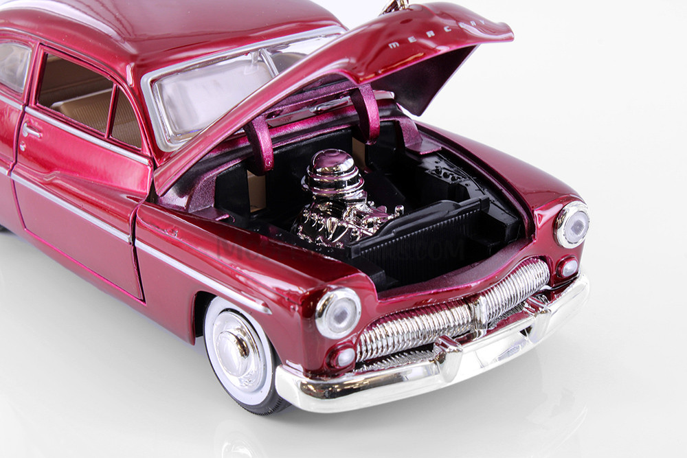 1949 Mercury Coupe, Red - Showcasts 77225R - 1/24 Scale Diecast