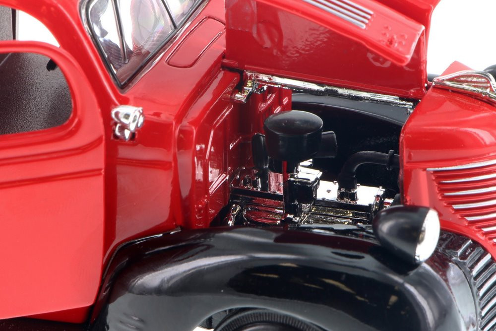 1941 Plymouth Pickup, Red - Showcasts 77278R - 1/24 Scale Diecast Model Toy Car