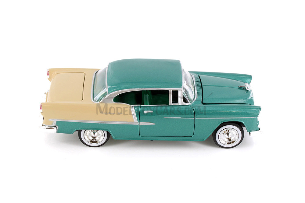 1955 Chevy Bel Air, Green - Showcasts 77229GN - 1/24 Scale Diecast