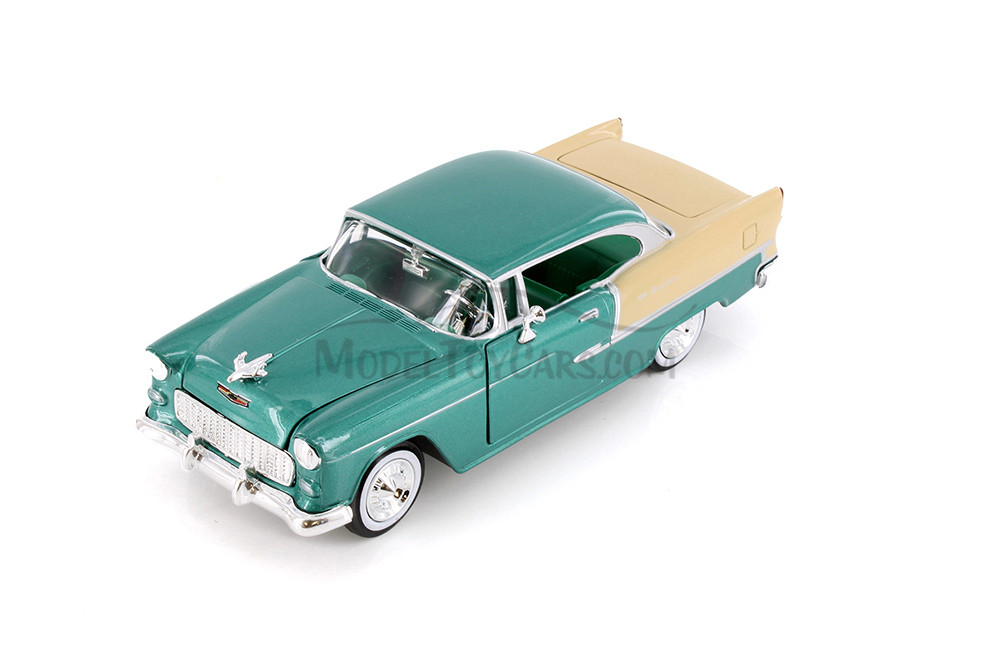 1955 Chevy Bel Air, Green - Showcasts 77229GN - 1/24 Scale Diecast Model Toy Car