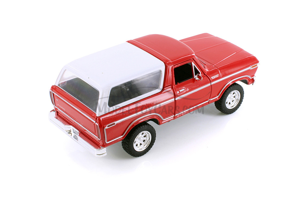 1978 Ford Bronco, Red - Showcasts 71373WR - 1/24 Scale Diecast Model Toy Car
