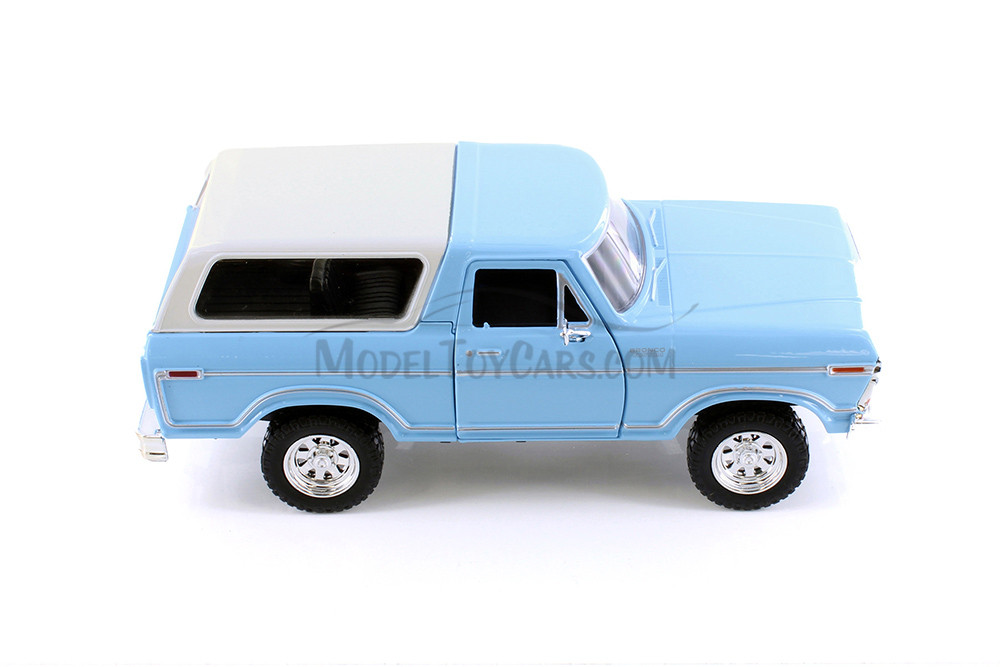 1978 Ford Bronco, Blue - Showcasts 71373WBU - 1/24 Scale Diecast