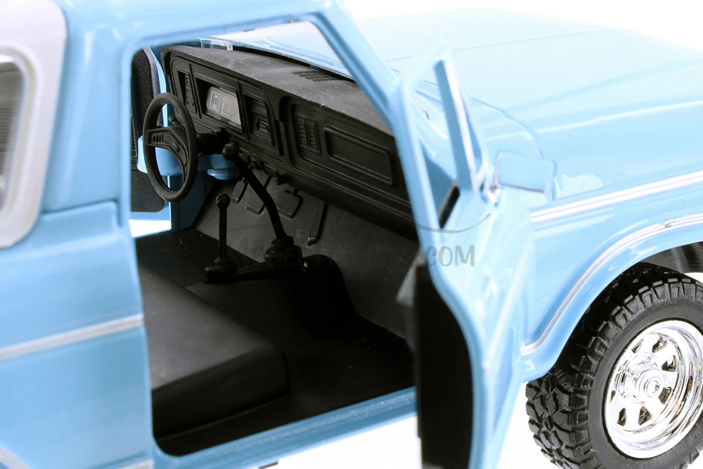 1978 Ford Bronco, Blue - Showcasts 71373WBU - 1/24 Scale Diecast Model Toy Car