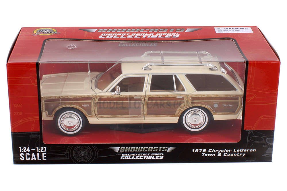 NEO SCALE MODELS NEO44795 Escala 1/43 | CHRYSLER TOWN A COUNTRY STATION WAGON 1976 BEIGE WOOD