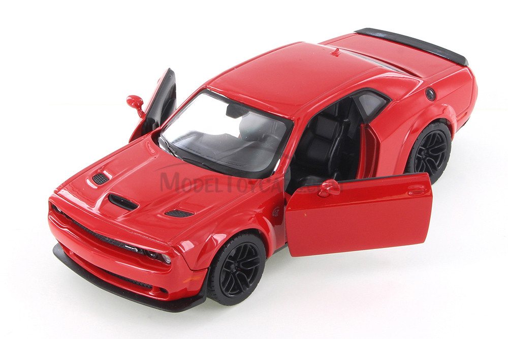 2018 Dodge Challenger SRT Hellcat Widebody, Red - Showcasts 71350TR - 1/24 Scale Diecast Car
