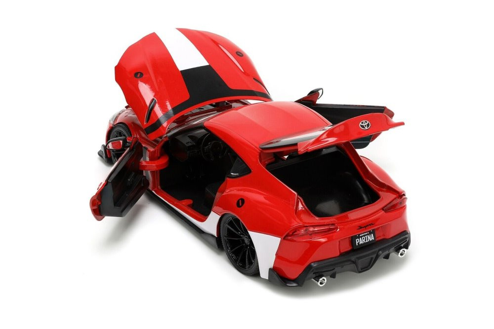 2020 Toyota Supra w/Miriya Sterling Figure, ROBOTECH - Jada Toys