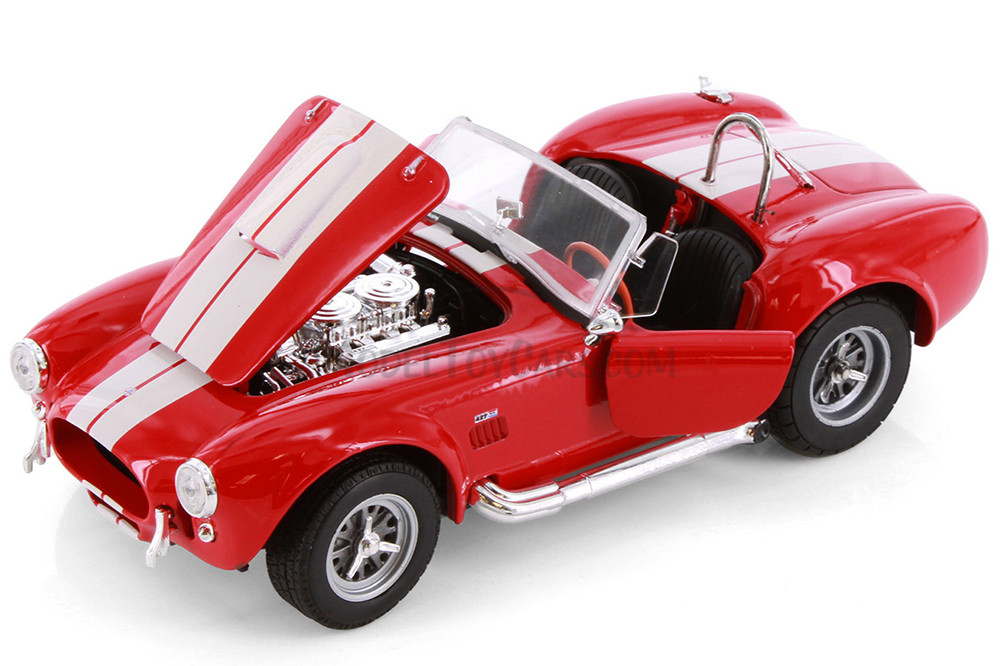 Shelby Cobra 427 SC Convertible, Red - Showcasts® 24002 - 1/24