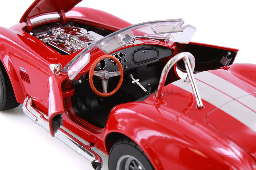 Shelby Cobra 427 SC Convertible, Red - Showcasts® 24002 - 1/24