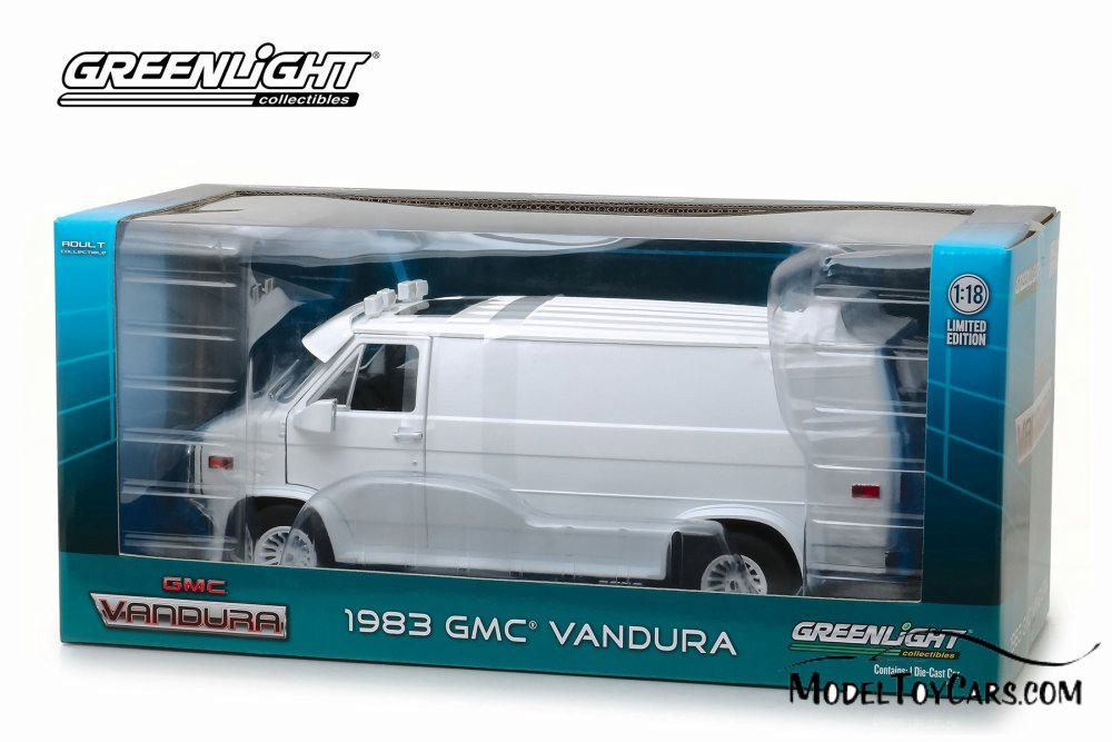 1983 GMC Vandura Custom, White - Greenlight 13522 - 1/18