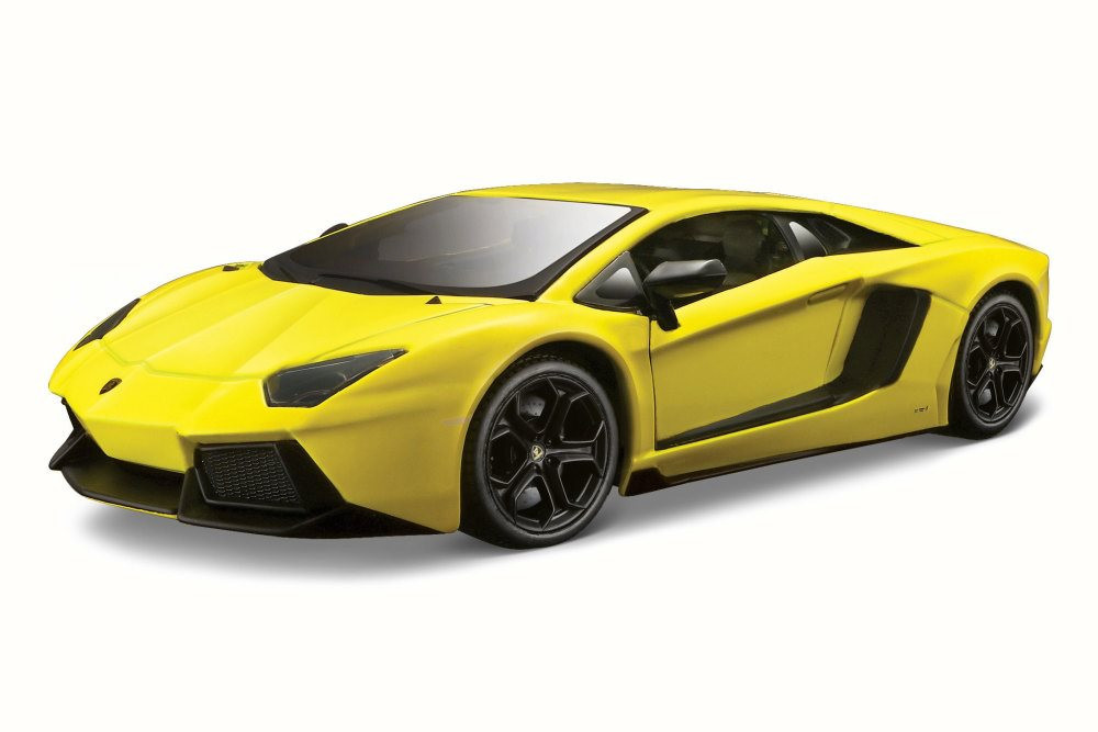 Diecast Car w/Rotary Turntable - Lamborghini Aventador LP 700-4 Maisto 31362 1/24 Scale Diecast Car