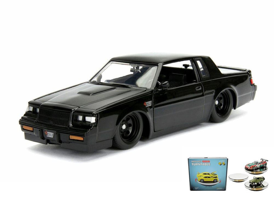 Diecast Car w/Display Turntable - Buick Grand National, F8 -  99539 - 1/24 Scale Diecast Car