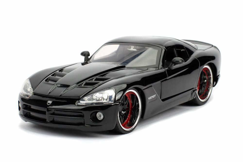 Diecast Car w/Display Turntable - Dodge Viper SRT10 Hardtop, Jada 30731 - 1/24 scale Diecast Car