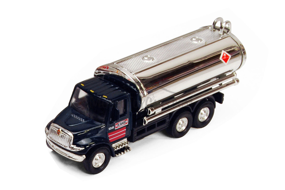 International Oil Tanker, Black - Showcasts 2105FD3 - 5.5 Inch Scale Diecast Model Replica