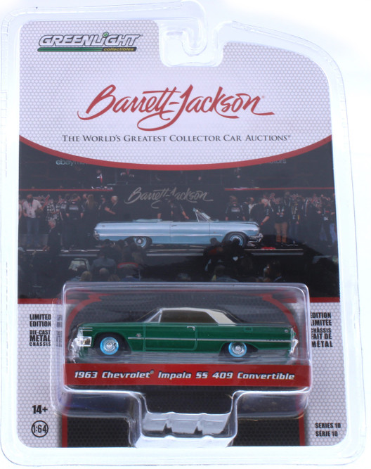 Chase Car - 1963 Chevy Impala SS 409 Convertible, Green w/Beige