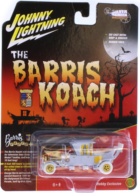 Chase Car - The Barris Koach, White - Johnny Lightning JLSS002 - 1/64 Scale Diecast Model Toy Car