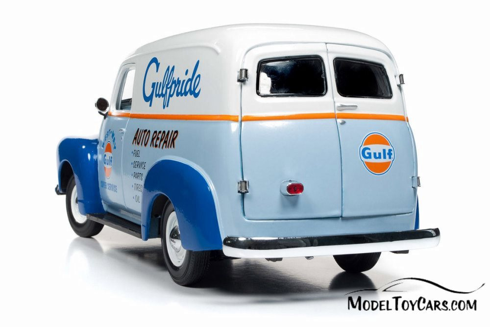 1948 Chevy Panel Delivery Truck, Gulf Oil - Auto World AW250 - 1
