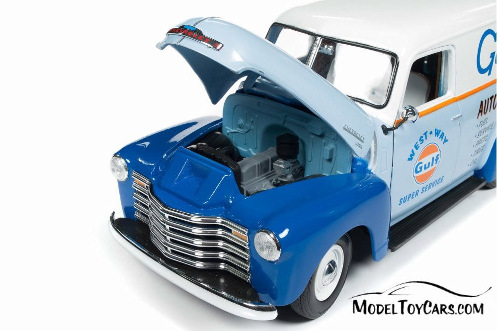 1948 Chevy Panel Delivery Truck, Gulf Oil - Auto World AW250 - 1