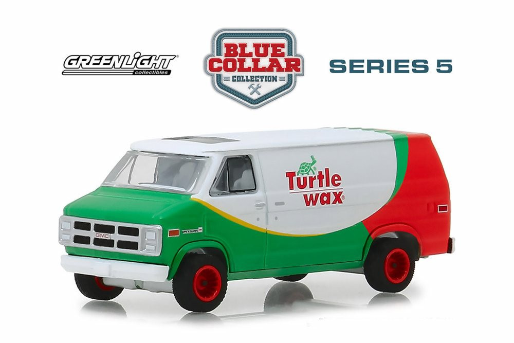 1983 GMC Vandura, Turtle Wax - Greenlight 35120E/48 - 1/64 Scale Diecast Model Toy Car