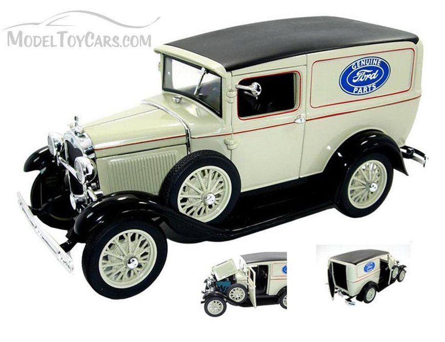 1931 Ford Delivery Truck, Tan - Signature Models 18137 - 1/18