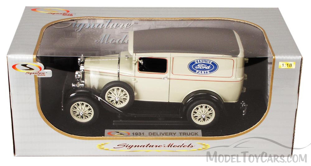 1931 Ford Delivery Truck, Tan - Signature Models 18137 - 1