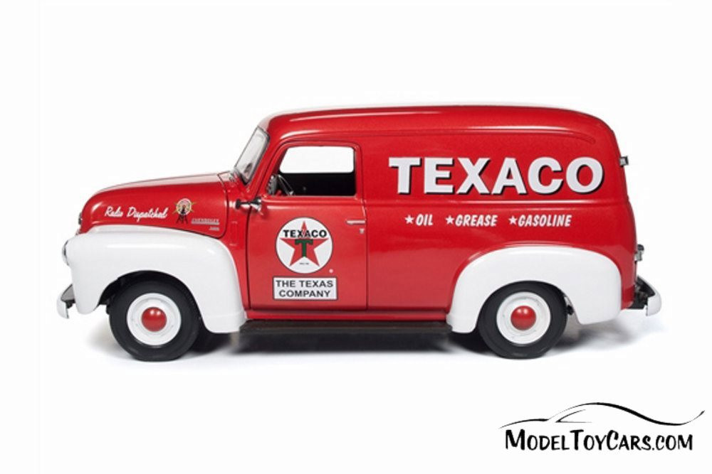 1948 Chevy Panel Delivery Truck, Red - Auto World AW248 - 1/18