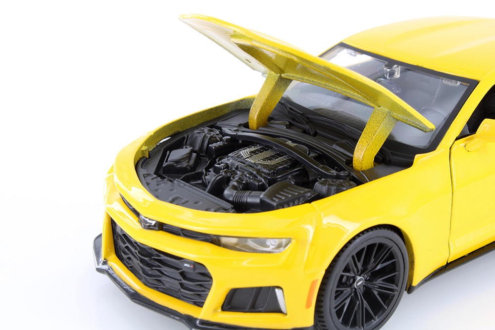 2017 Chevy Camaro ZL1, Yellow - Showcasts 34512 - 1/24 Scale