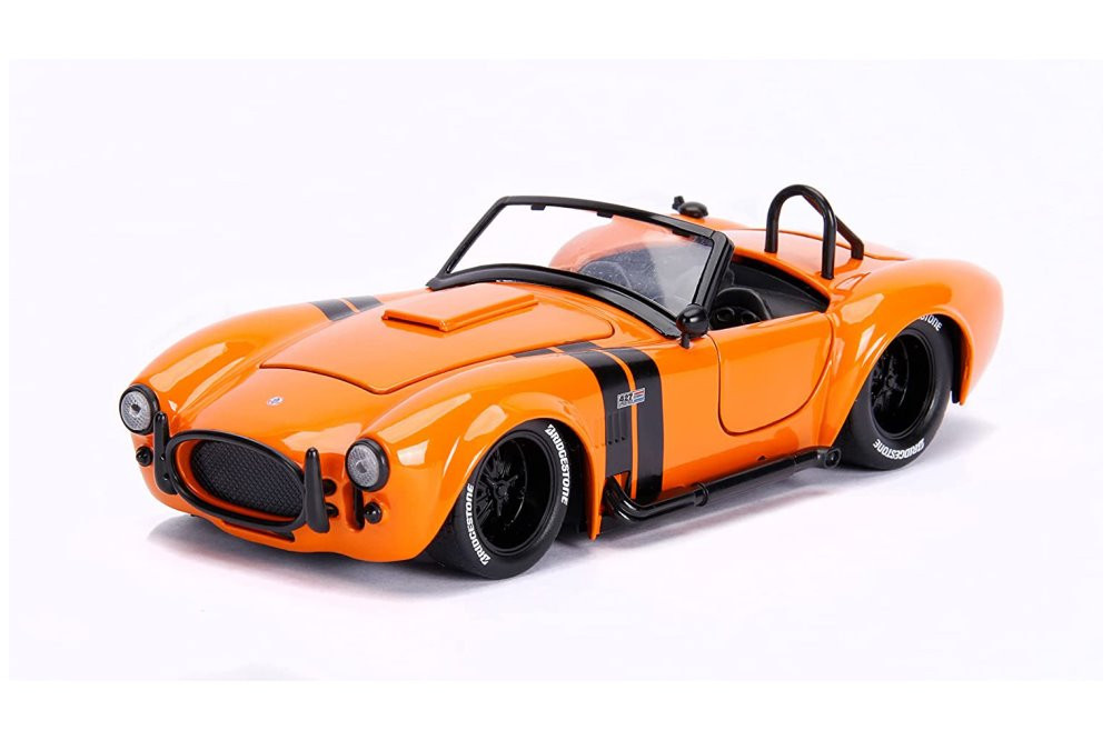 1965 Shelby Cobra 427 S/C Convertible, Orange - Jada Toys