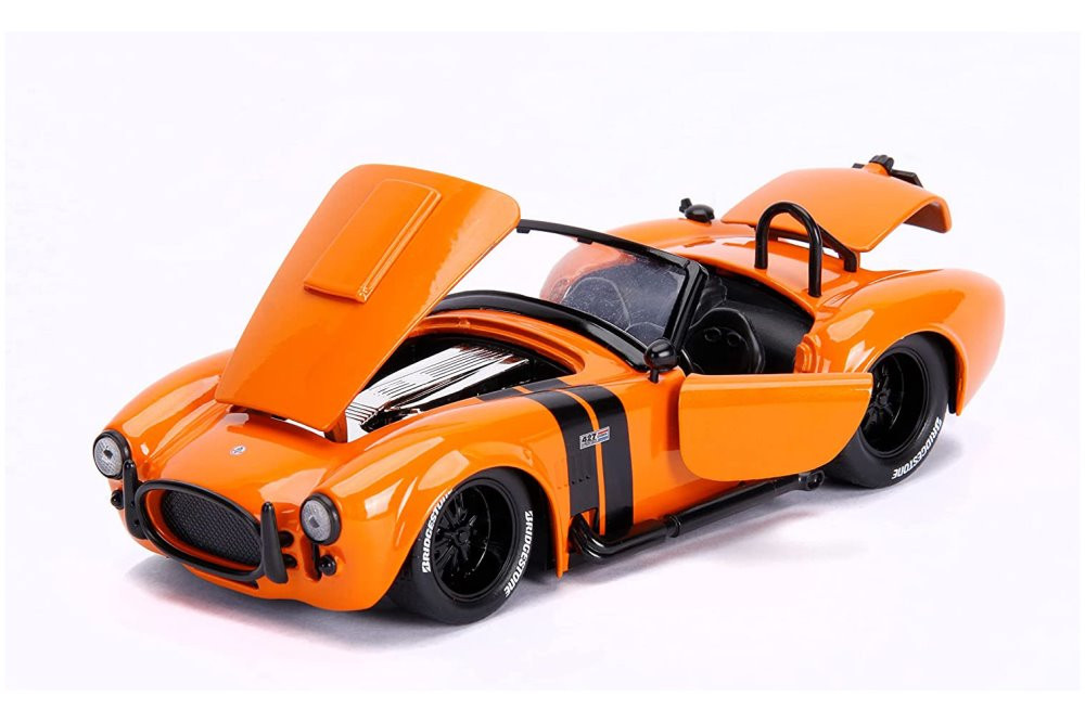 1965 Shelby Cobra 427 S/C Convertible, Orange - Jada Toys