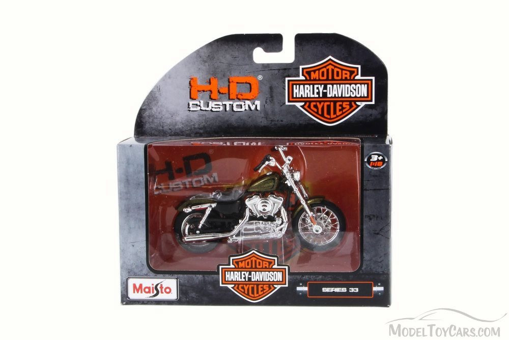 Maisto Harley Davidson 2012 XL 1200v 72 Series 34 1/18 Die Cast HD Custom for sale online 